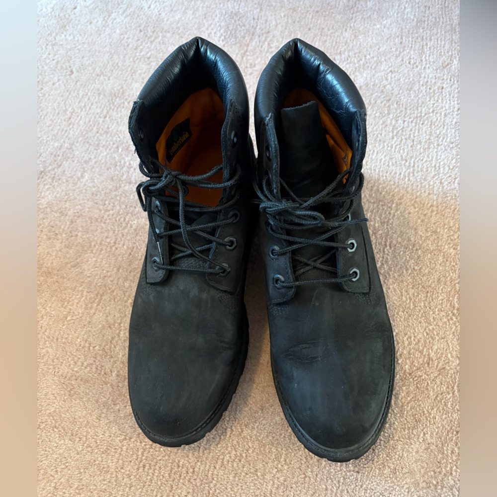 Black Timberland Boots